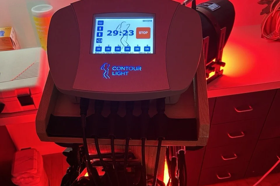 The Contour Light console at our Creve Coeur studio, part way through a session